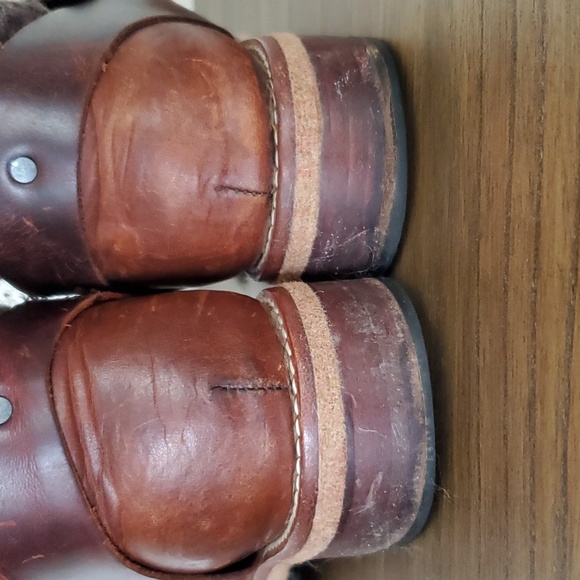 Woolrich Baltimore Leather & Wool Boots Size 7.5 - Picture 5 of 14